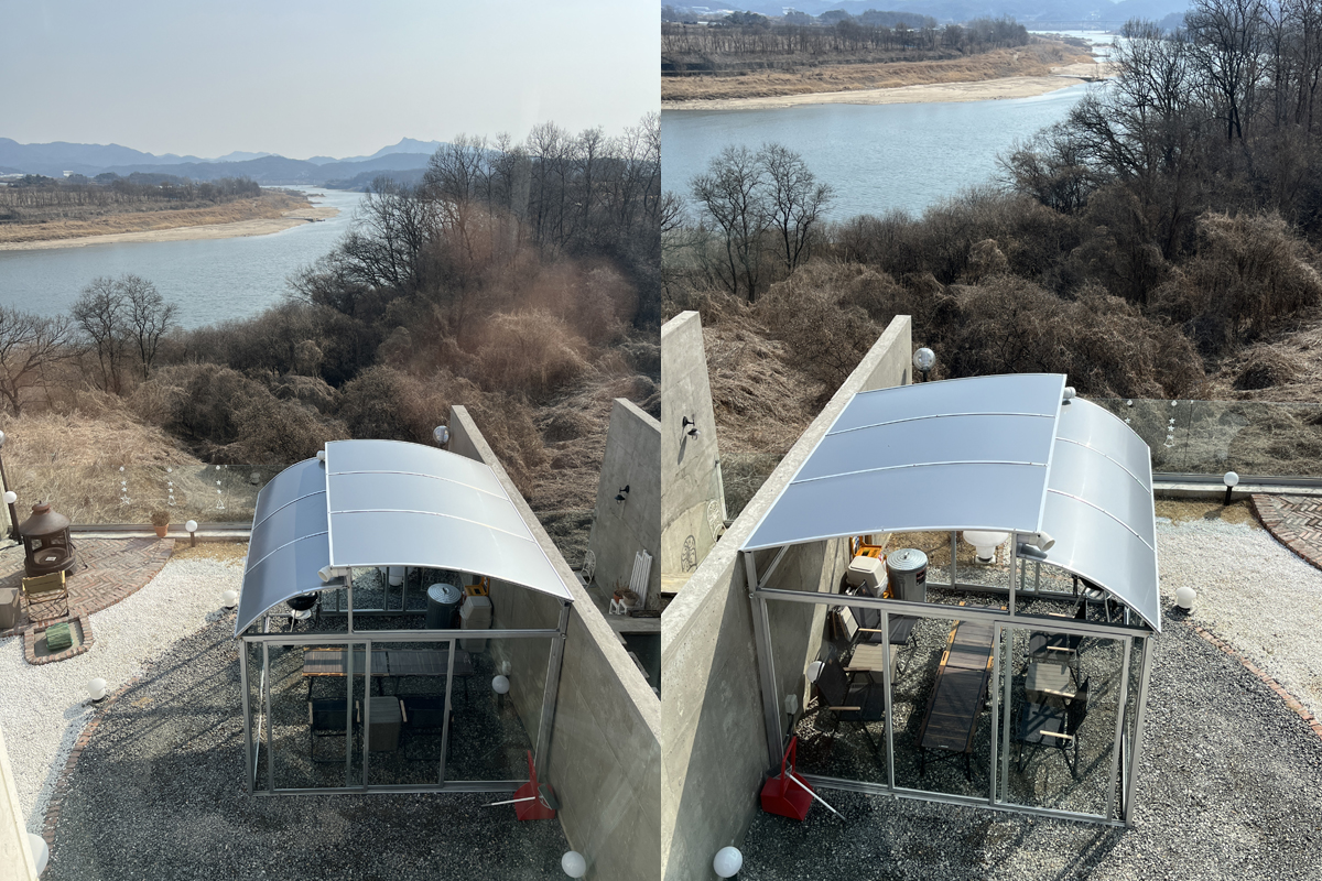 벨37 개별 바비큐장